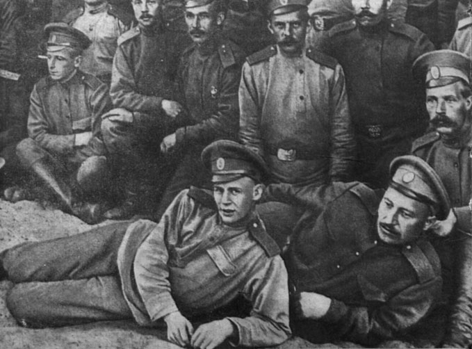 Сергей Есенин на военной службе. (Царское село, 1915 г.)
